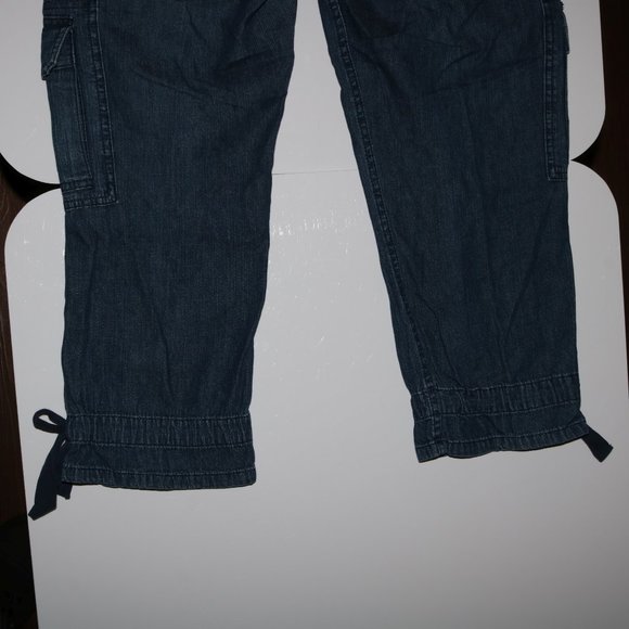 American Living Zipper Cargo Cropped Pants w30x23 - Picture 8 of 8